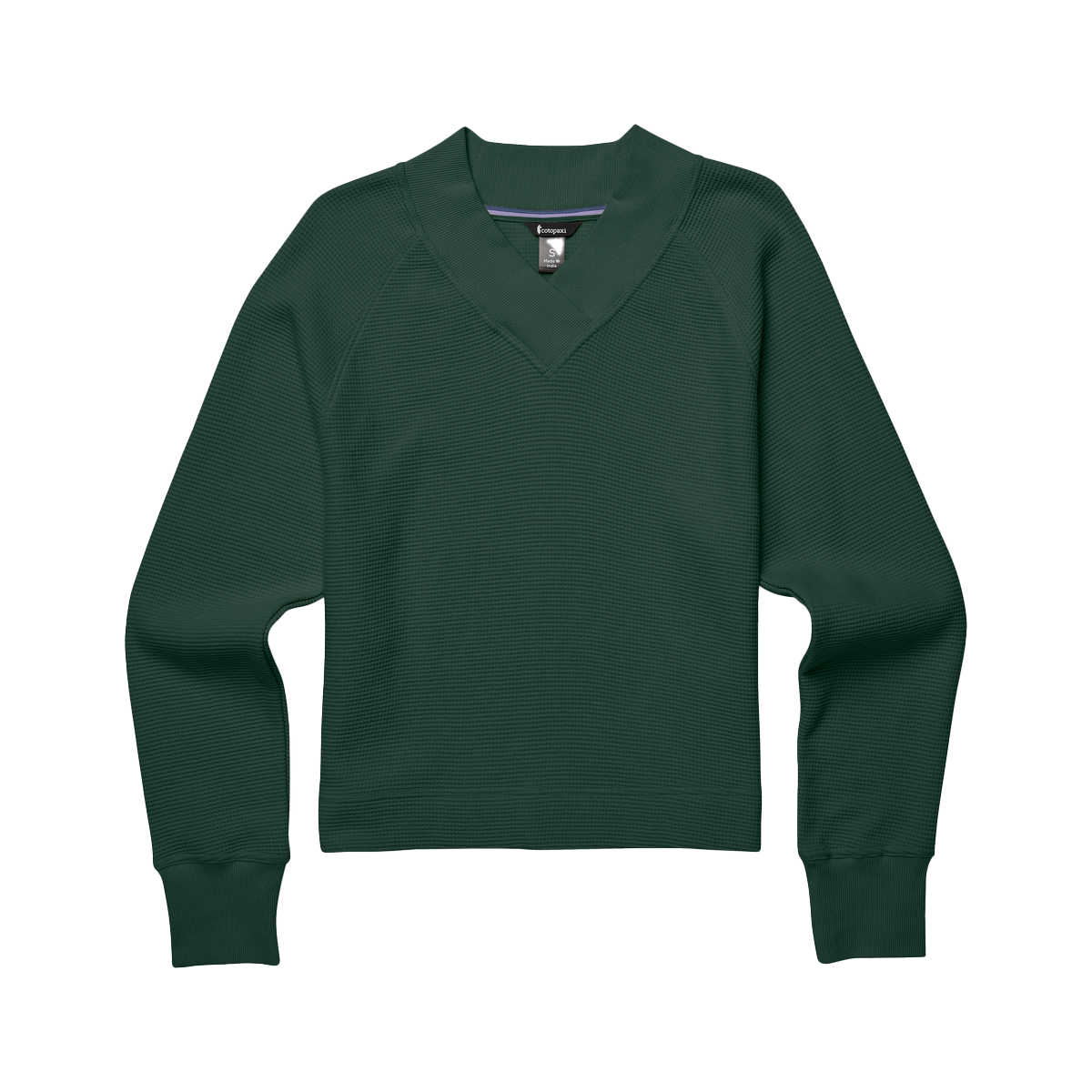 Atajo Long-Sleeve Waffle V-Neck - Women's