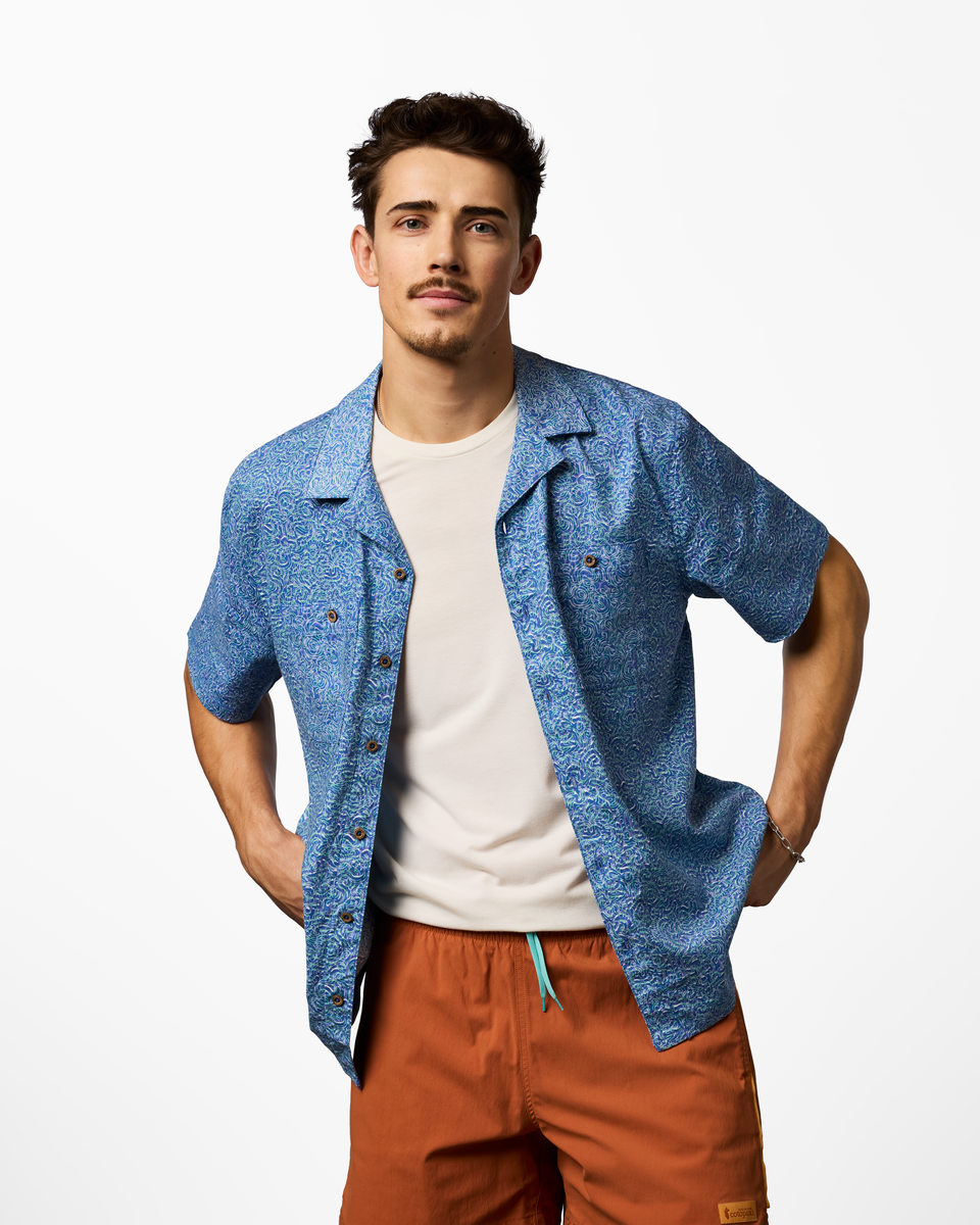 Afuera Button Up Shirt - Print - Men's